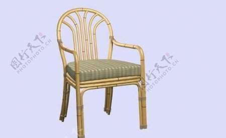 传统家具椅子3D模型A057