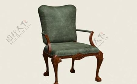 传统家具椅子3D模型A037