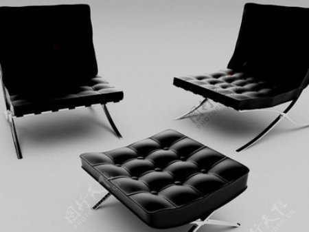 双人沙发3d模型沙发3d模型73