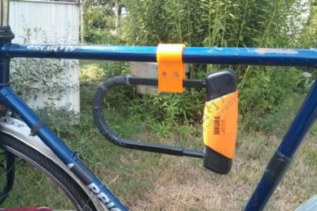 自行车锁支架