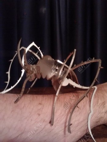蚊虫的虫子3D模型metalcraftdesign拼图板