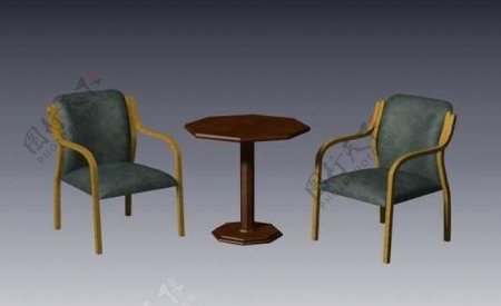 当代现代家具椅子3D模型A070