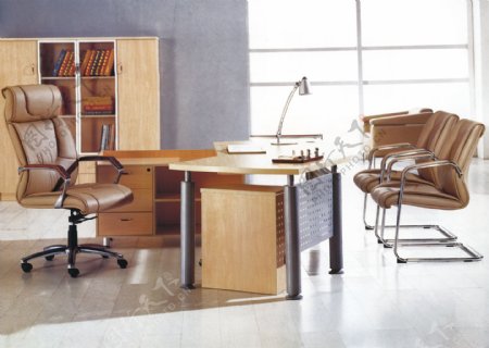 实木办公桌