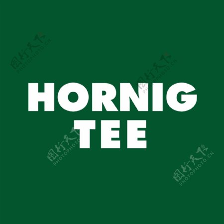 HornigTeelogo设计欣赏HornigTee知名餐厅标志下载标志设计欣赏