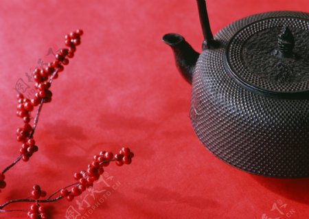 日本京岛风情民族风俗习惯芥末茶具茶几木屐