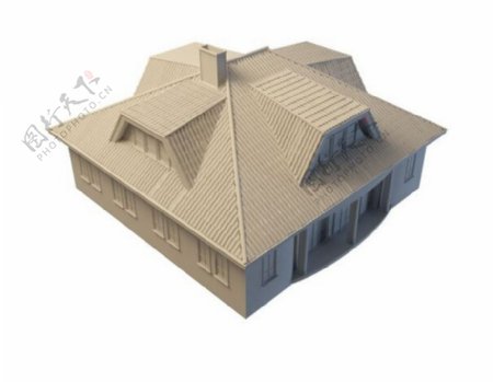 住宅楼模型