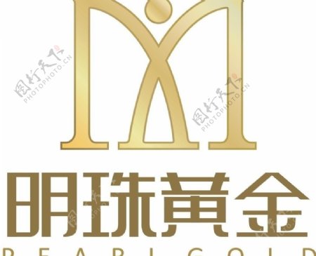 明珠黄金logo图片