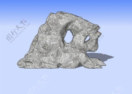 景观石3D模型