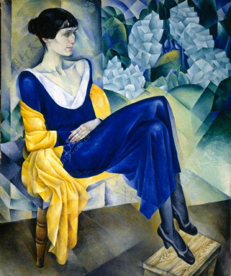 安娜阿赫玛托娃的肖像图片