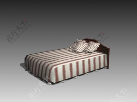 常见的床3d模型家具效果图140