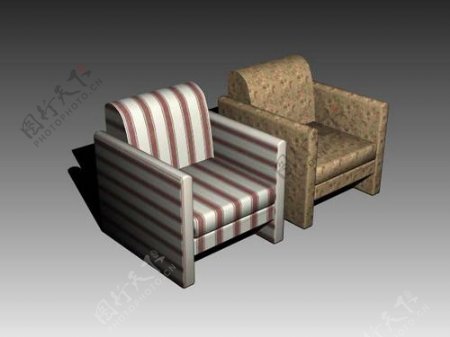 常用的沙发3d模型家具图片1158