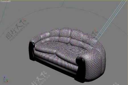 常用的沙发3d模型沙发效果图903