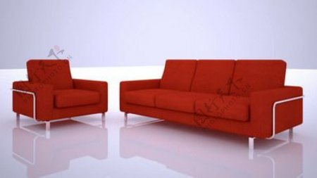 沙发组合3d模型沙发图片138
