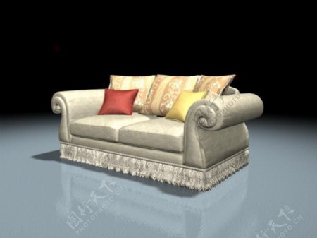 常用的沙发3d模型家具效果图233
