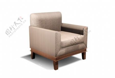 单人沙发3d模型沙发3d模型13