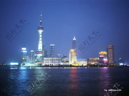 夜景上海超清晰图片
