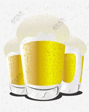 啤酒系列矢量素材图片
