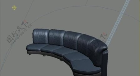 室内家具之沙发313D模型