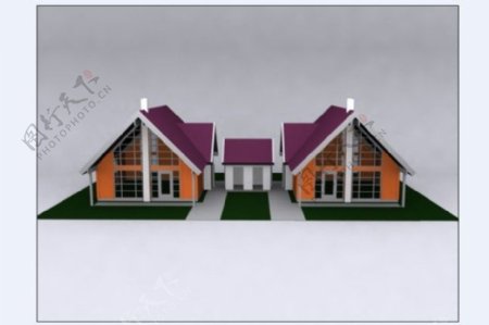 国外房子模型设计