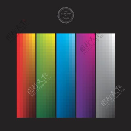 AdobeCS4自定义风格的光谱色带
