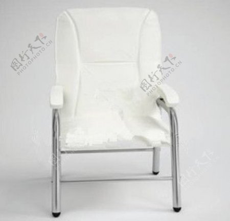 现代白单人沙发椅