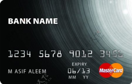 信用卡界面UI素材