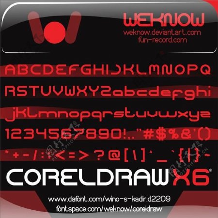 CorelDRAW字体