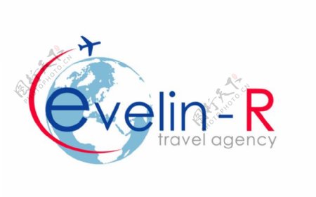 EvelinRtravelagencylogo设计欣赏EvelinRtravelagency旅游机构标志下载标志设计欣赏