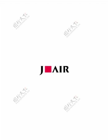 JAirlogo设计欣赏JAir民航业标志下载标志设计欣赏