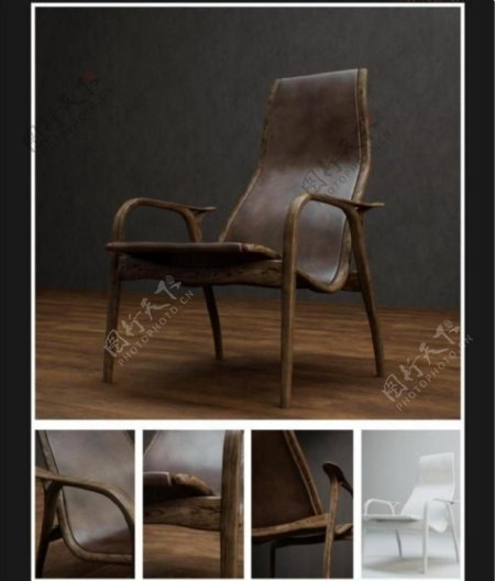 家居椅子3模型素材