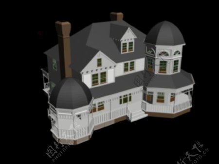 房子别墅模型图