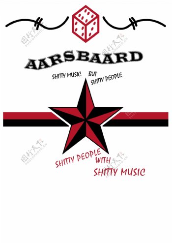 Aarsbaardlogo设计欣赏Aarsbaard唱片公司标志下载标志设计欣赏