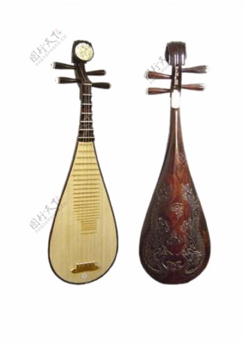 中国乐器琵琶素材图