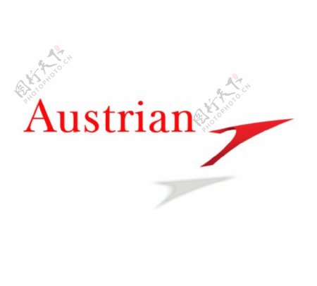 AustrianAirlineslogo设计欣赏AustrianAirlines民航公司标志下载标志设计欣赏