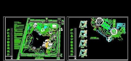 庐江公园规划设计总图