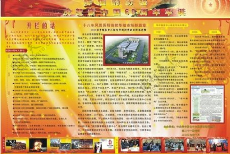 中国60周年发展历程图片