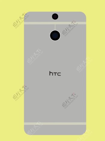 HTCONEM7背面平面图片