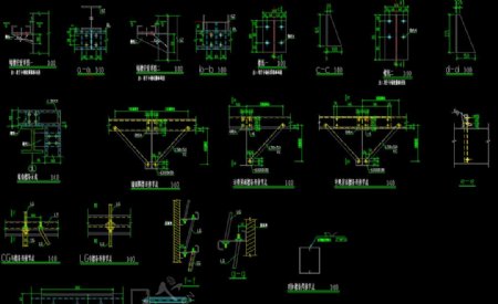钢结构工程节点详图图片