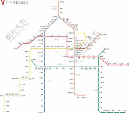 最新广州地铁线路图图片