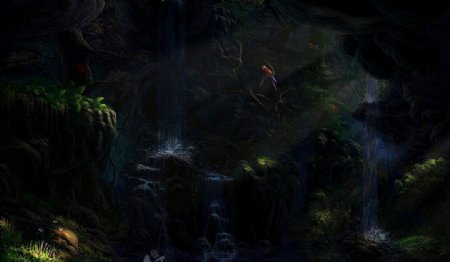 黑暗森林鹦鹉CG场景图片