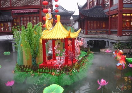 上海豫园灯会图片
