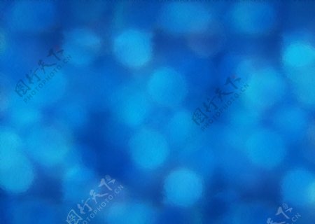 蓝色光效透明毛玻璃效果PSD图片
