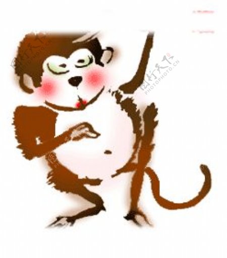 十二生肖动画猴图片