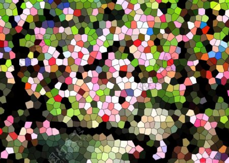 染色玻璃晶状体图片
