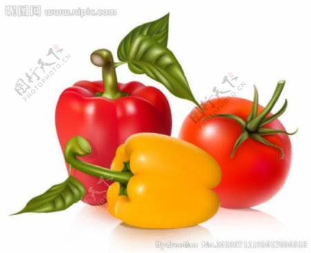 彩椒番茄图片