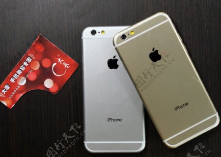iphone6白色金色图片