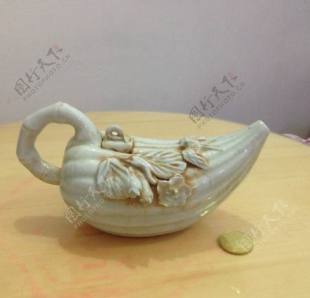 丝瓜茶壶图片