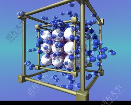 分子模型07图片