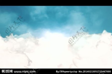 动态云层背景视频素材