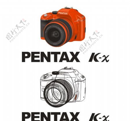 宾得相机pentaxkx图片